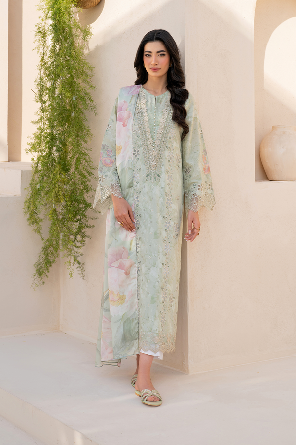EFL-07 Embroidered Lawn